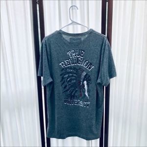 True Religion Indian Chief Graphic Tee
